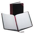 Boorum & Pease Black and Red Record Account Book, 9-5/8" X 7-5/8", 150 Pg 38-150-R